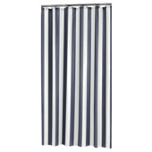 Sealskin Douchegordijn Linje Blauw 200x180 cm