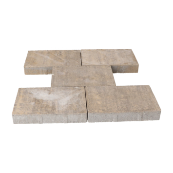 Terrastegel Beton Broadway Beige/Bruin 30x20x4,7 cm