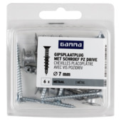 GAMMA gips schr 7x38mm + uni 4x45mm 6ST