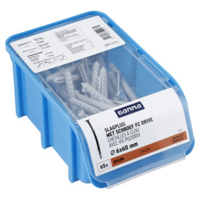 GAMMA slagplug 6x60mm/ 3,7x65mm 65ST