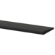 Zweeds rabat vurenhout zwart ca. 2,7 x 19 cm, lengte ca. 240 cm