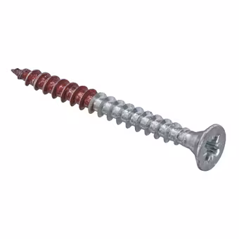 Rotadrill schroef universeel platkop PZ2 verzinkt 5x30 mm 45 stuks