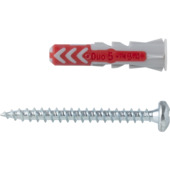 Fischer Universeelplug DuoPower 5x25mm met bolkopschroef 50 stuks