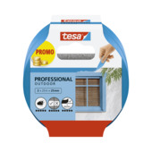 Tesa Professioneel Outdoor schilderstape afplaktape 25 mm 2 x 25 m