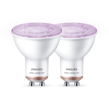 Lyrisch brandwonden voorbeeld Philips smart LED spot GU10 50 watt dimbaar | GAMMA