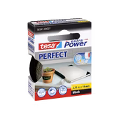 Tesa Extra Power Perfect ducttape zwart 19 mm x 2,75 m