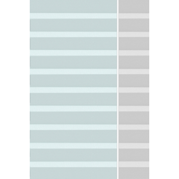 Kleurstaal GAMMA maatwerk dubbel plisségordijn deels verduisterend ijsblauw (8205)