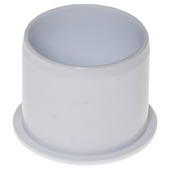 Einddop PPC wit 40 mm