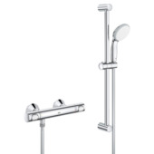 Grohe Precision Flow douchethermostaat incl. doucheset