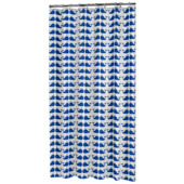 Sealskin douchegordijn whale 180x200cm blauw