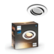 Philips Hue Milliskin inbouwspot rond 1x5.5W wit excl. switch incl. bluetooth