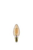 Philips LED kaars E14 15W filament goud spiraal dimbaar