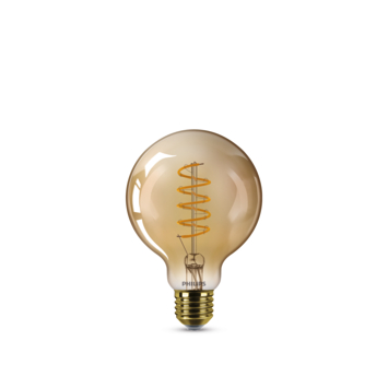 Beurs werkgelegenheid Isolator GAMMA | Philips LED globe E27 25W filament goud spiraal dimbaar kopen? |  alle-lampen