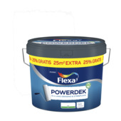 Gamma Flexa Powerdek wit 10 liter + 25% aanbieding