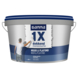 GAMMA muurverf 1x dekkend RAL 9016 2.5 L