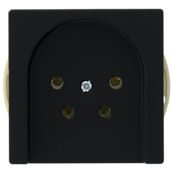 Busch-Jaeger Future Linear contactdoos telefonie zwart