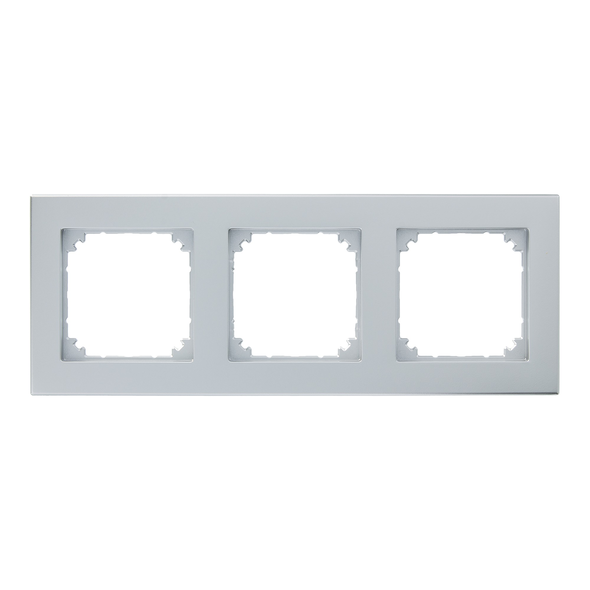 Merten Schneider Electric System M Afdekraam 3 Voudig M Plan Aluminium merten kopen in de aanbieding