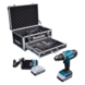 Makita 18V accuboormachine DF488DAEX1 + 70-delige accessoireset