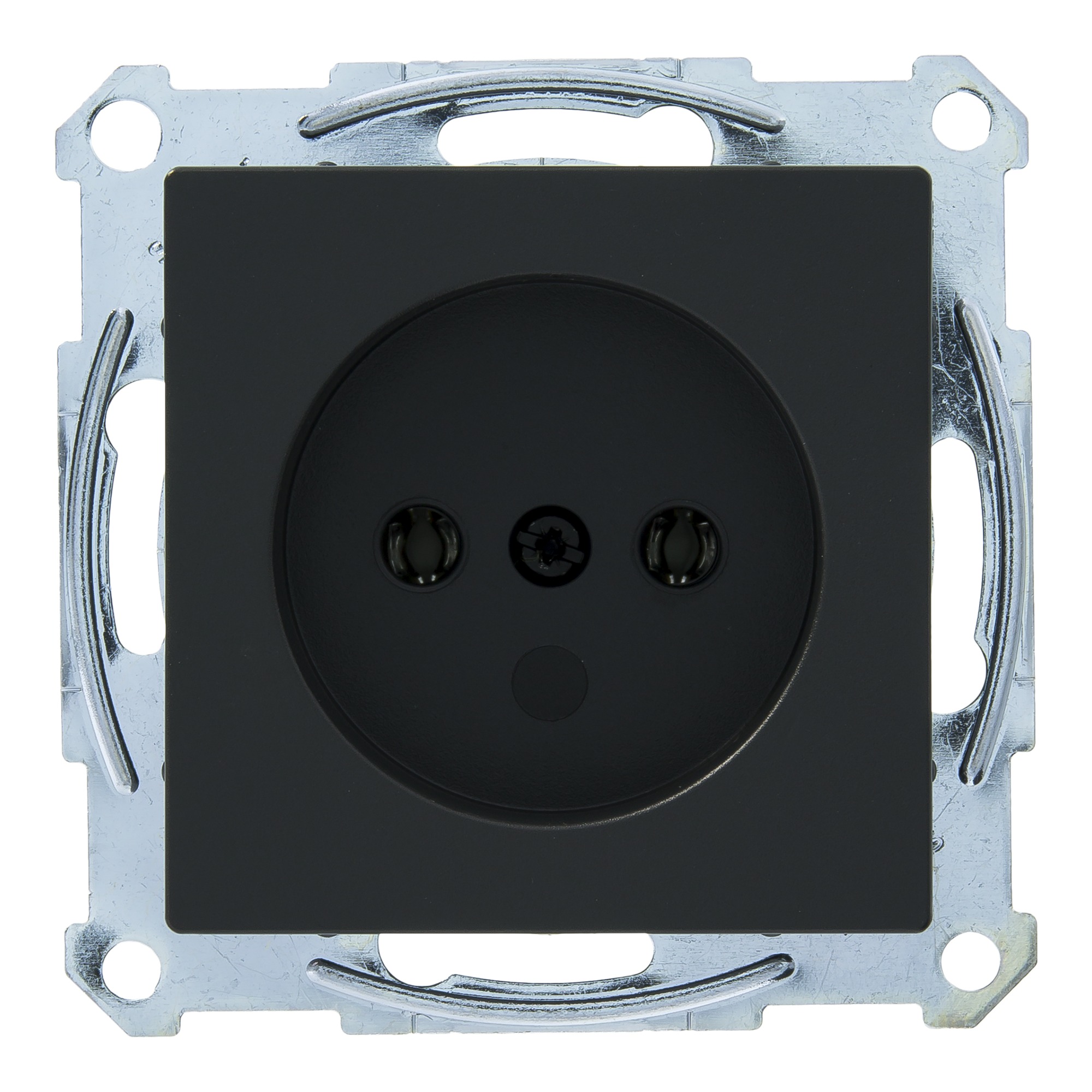 Merten Schneider System Enkel Stopcontact Antraciet merten kopen in de aanbieding