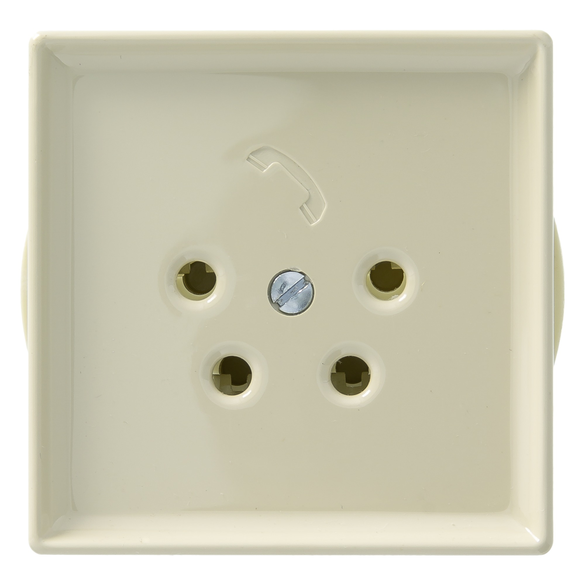 Merten Schneider Artec Contactdoos Telefonie Creme merten kopen in de aanbieding