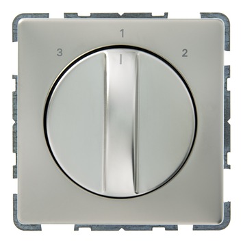 Schneider Electric Artec ventilatorschakelaar rvs