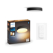 Philips Hue plafondlamp Enrave zwart 55 cm