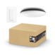 Philips Hue Cher plafonniere 1x39W zwart/mat glas incl. switch en bluetooth