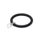 Intensions Classic ring roede 20 mm zwart 6 stuks