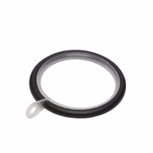 Intensions Classic ring roede 28 mm zwart 6 stuks