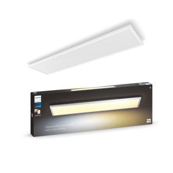 Philips Hue paneellamp Aurelle wit - warm tot koelwit licht 46.5W - rechthoek - met dimmer switch