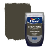 Flexa Creations muurverf kleurtester mat botanic green 30 ml