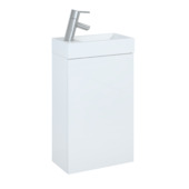 Atlantic handenwassermeubel Edin wit