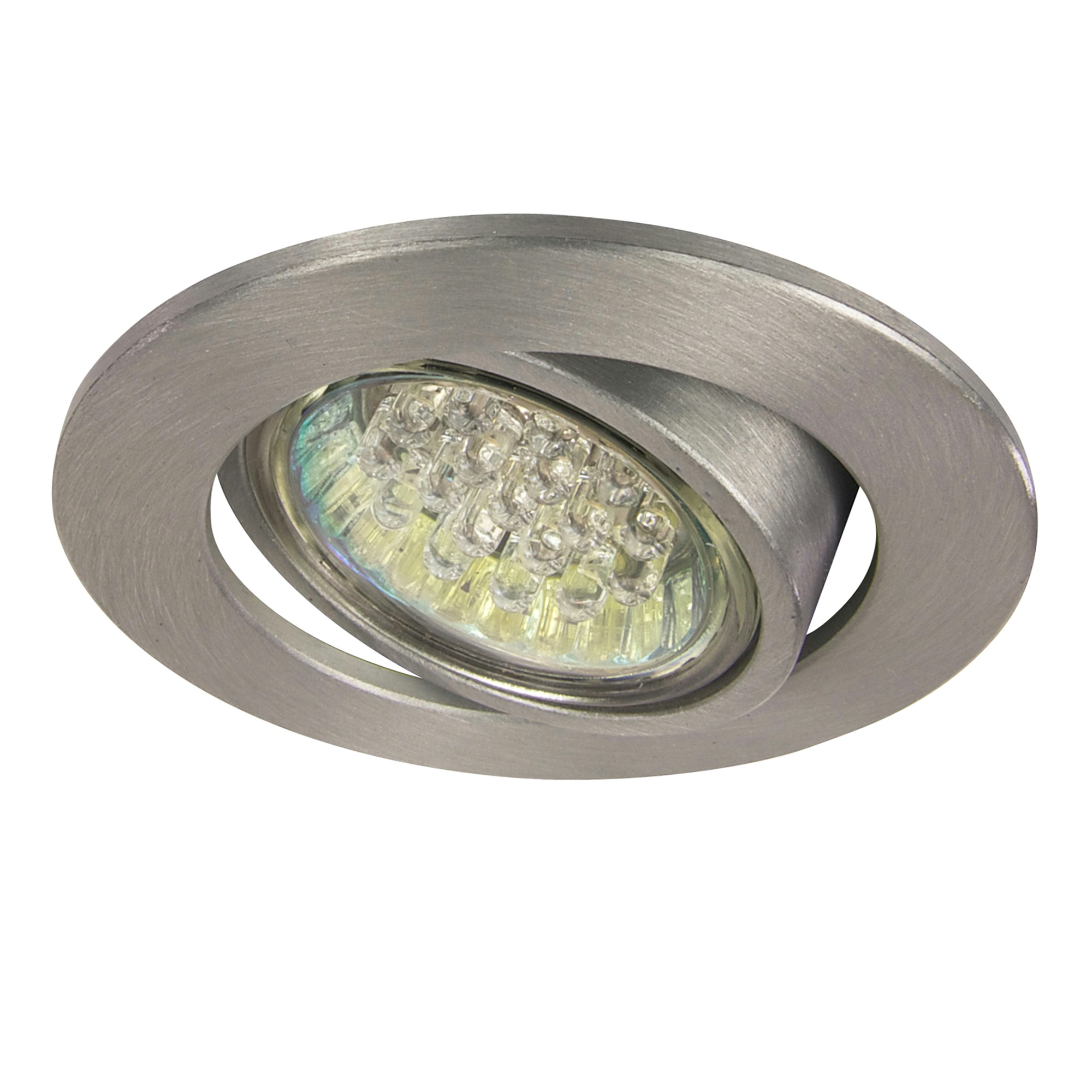 Gamma Inbouwspot Led Rond Richtbaar 1W Aluminium gamma kopen in de aanbieding