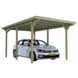 Carport Eagle 300 x 500 cm hout en kunststof