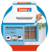 Tesa afplaktape professional outdoor 38 mm 25 meter blauw