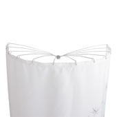 Sealskin Douchegordijnstang Umbrella Aluminium