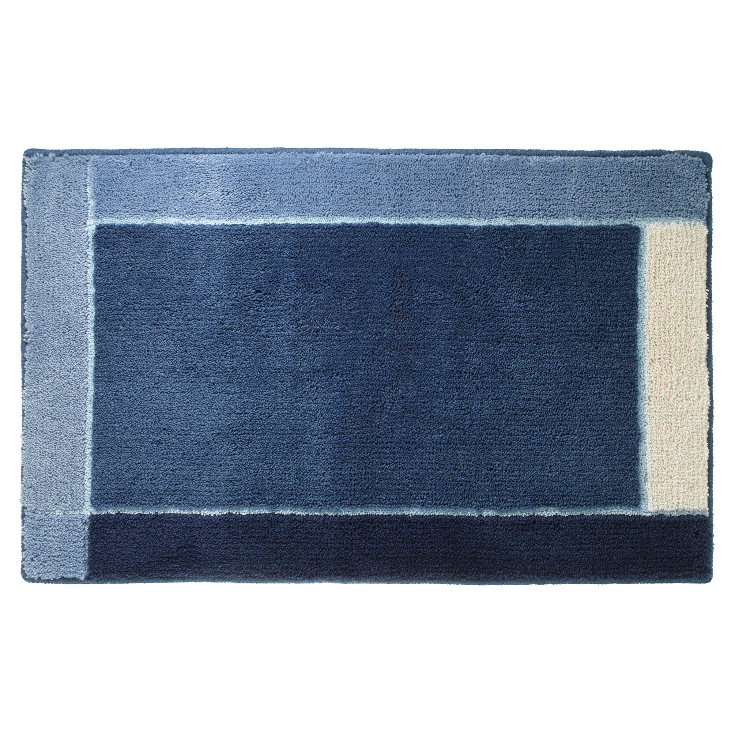 Sealskin Badmat Roma Blauw 85X55 sealskin kopen in de aanbieding