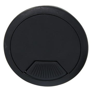 Bureaudoorvoer zwart 53 mm