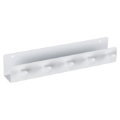 Kapstok 5 haken Mees wit ijzer 275 mm