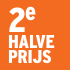 2e halve prijs