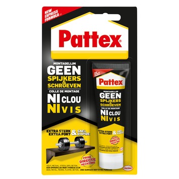 Pattex Geen Spijkers & Schroeven montagelijm 50 gram
