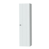 Tiger Maryport Hoge kolomkast 40 cm Mat wit met matzwarte greep