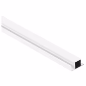 Screen Lite horprofiel aluminium wit 210 cm