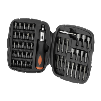 BLACK+DECKER bit- en dopsleutelset A7039 45-delig