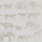 Vliesbehang Safari Creme (104894)