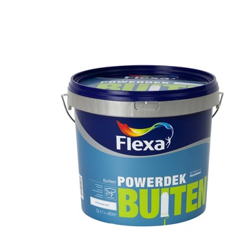 | Flexa latex buiten wit mat 5 liter