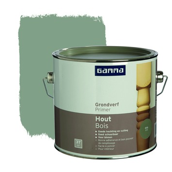 GAMMA grondverf hout grijs 2,5 liter