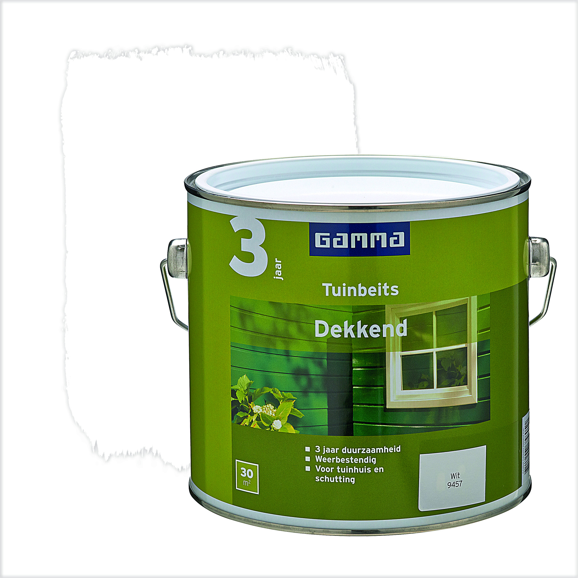 Gamma Tuinbeits Dekkend Wit 25 Liter gamma kopen in de aanbieding