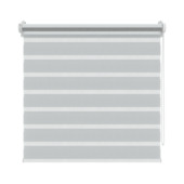 Decosol duo rolgordijn lichtdoorlatend t.b.v. draaikiepraam wit (kleurnr. 412) 62x160 cm (bxh)