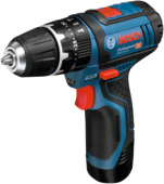 Bosch Professional 12V klopboormachine GSB 12V-15 incl. 2 accu's 2.0Ah + lader en L-BOXX